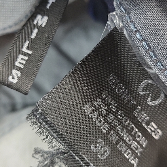 Eight Miles Jeans For Men Size 30 Gray Authentic Quality Denim Slim Fit - Picture 4 of 7